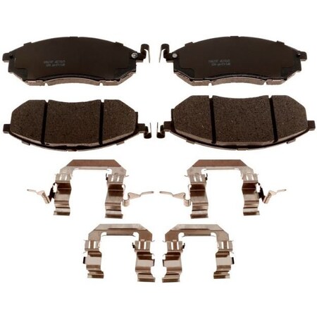 R/M Brakes BRAKE PADS OEM OE Replacement Ceramic Contains Mounting Hardware MGD888ACH